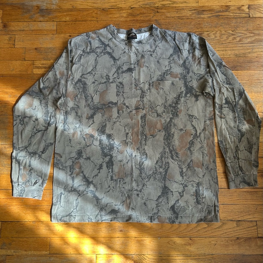 Natural Gear Camouflage Long Sleeve Shirt